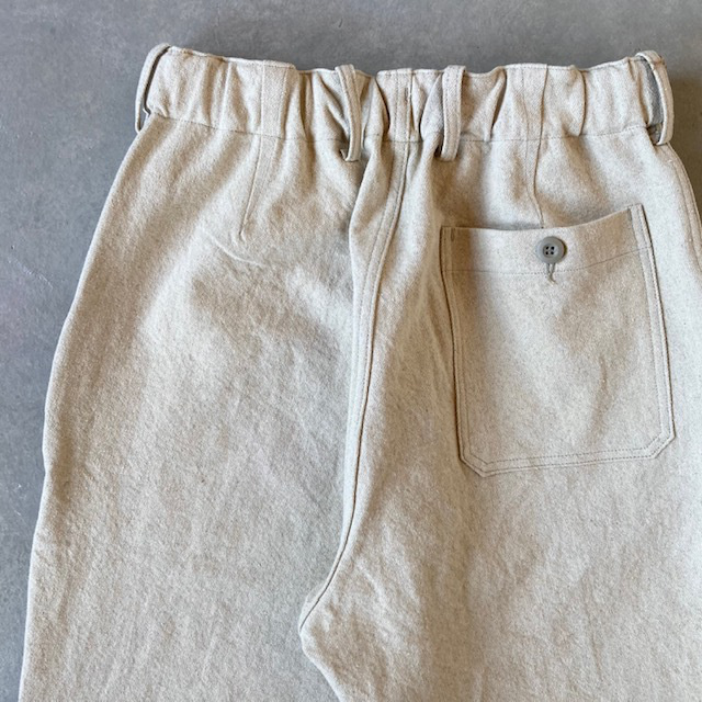 結-yui- COTTO LINEN GABARDINE YUI-TILITY TROUSERS