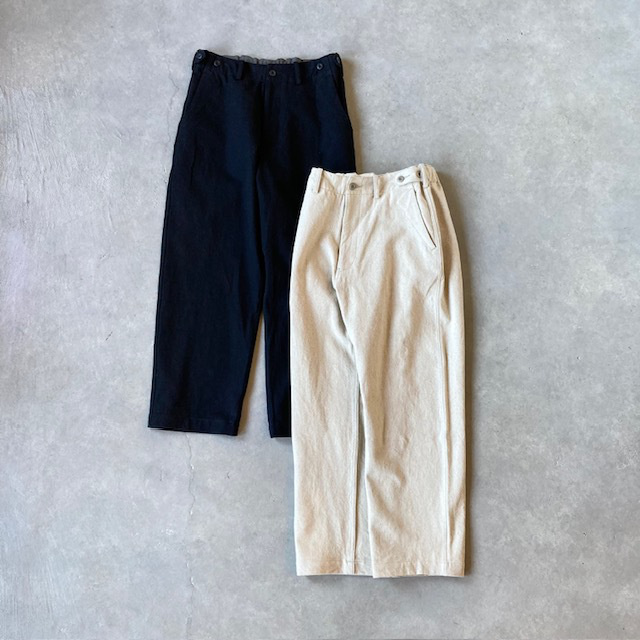 結-yui- COTTO LINEN GABARDINE YUI-TILITY TROUSERS