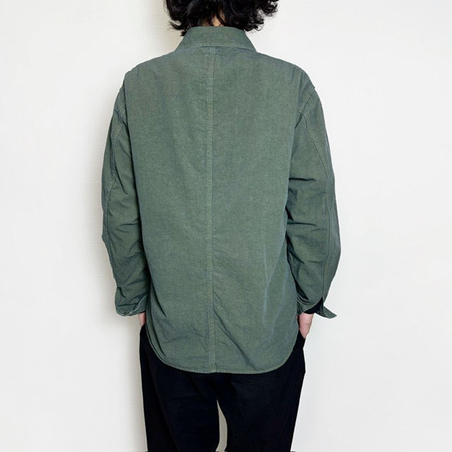 SAGE DE CRET コットンヘンプウェザーシャツジャケット