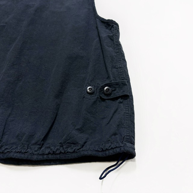 SAGE DE CRET コットンヘンプウェザーミリタリーベスト