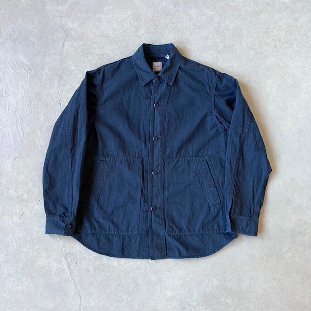 SAGE DE CRET コットンヘンプウェザーシャツジャケット