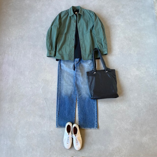 SAGE DE CRET コットンヘンプウェザーシャツジャケット