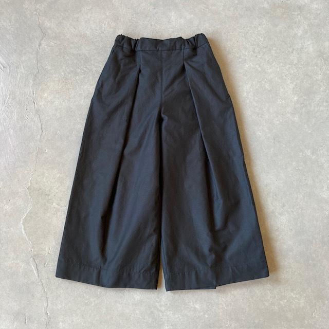 結-yui- COTTON/LINEN BACK SATIN  WIDE TUCK EASY BAGS