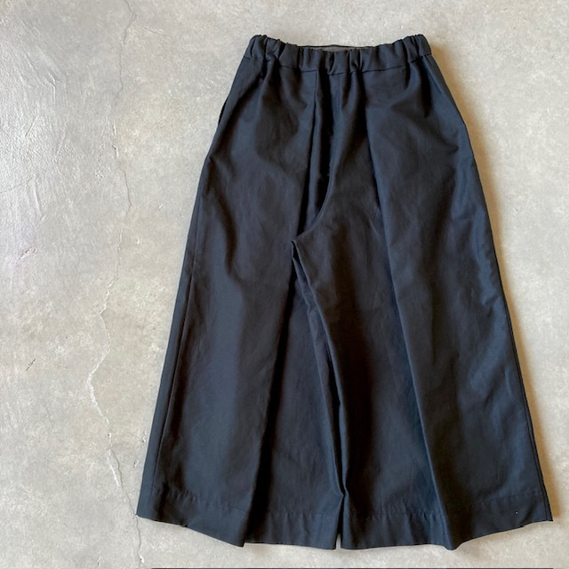 結-yui- COTTON/LINEN BACK SATIN  WIDE TUCK EASY BAGS