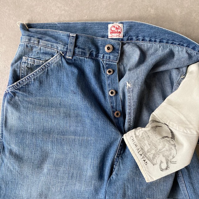 chimala 8oz W WIDTH DENIM PAINTER PANTS