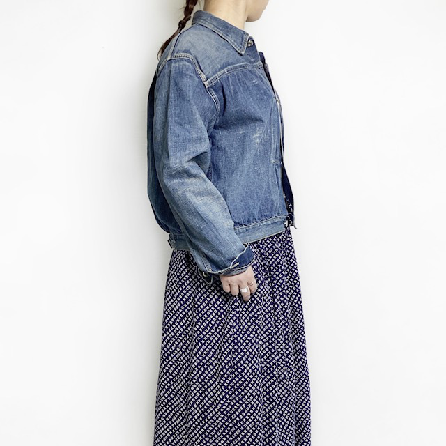 chimala 11oz SELVEDGE &nbsp;NEP DENIM SHORT JACKET