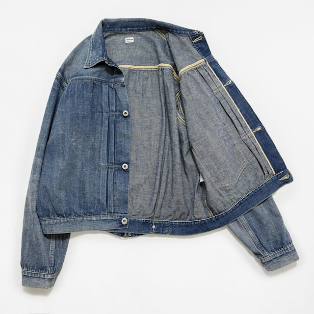 chimala 11oz SELVEDGE &nbsp;NEP DENIM SHORT JACKET
