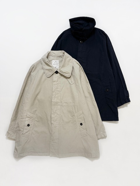 HTS (HARROW TOWN STORES) LIGHT WEIGHT COTTON OVERDYE BALMACAAN&nbsp; SHORT COAT