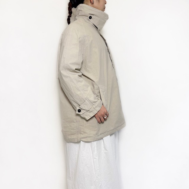 HTS (HARROW TOWN STORES) LIGHT WEIGHT COTTON OVERDYE BALMACAAN&nbsp; SHORT COAT