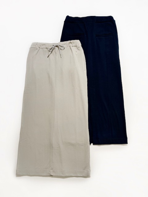 IKITSUKE スウェットロングスカート