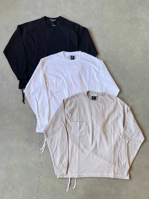 SiSii × HESTRADA Gee-Wiz  LONG SLEEVE SWITCH POCKET TEE