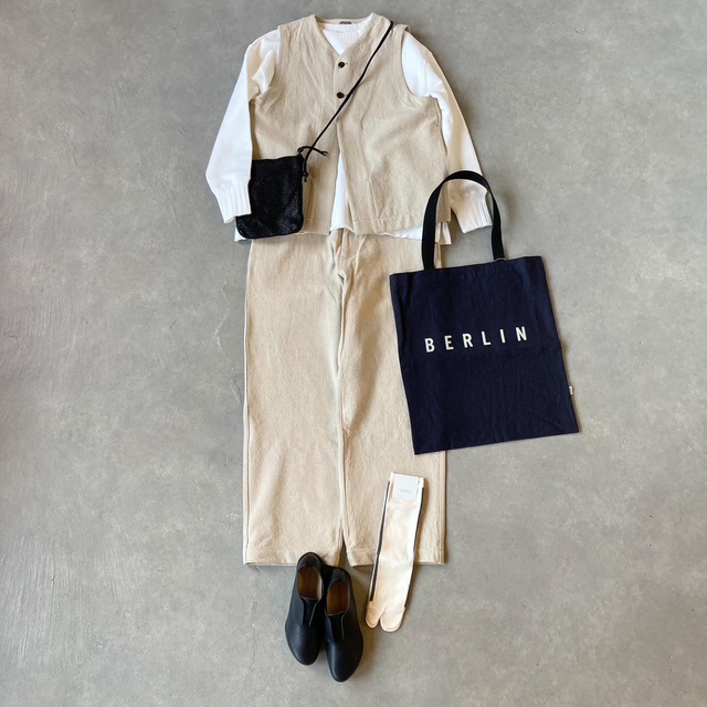 結-yui- COTTO LINEN GABARDINE YUI-TILITY TROUSERS