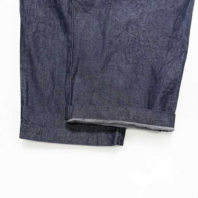 STILL BY HAND 10ozデニム2タックパンツ