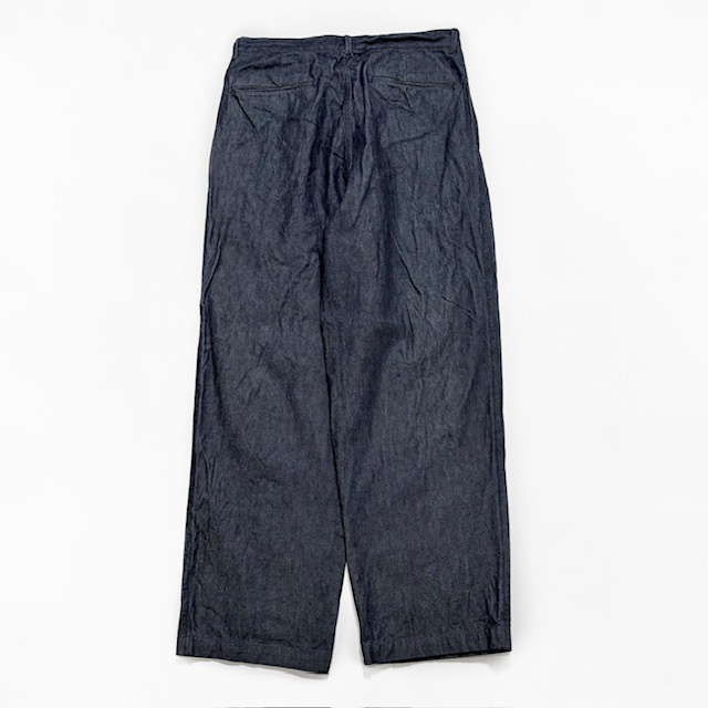 STILL BY HAND 10ozデニム2タックパンツ