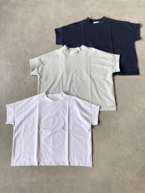 A PIECE OF LIBRARY  ヴィンセントパイル  5分袖ワイドTee