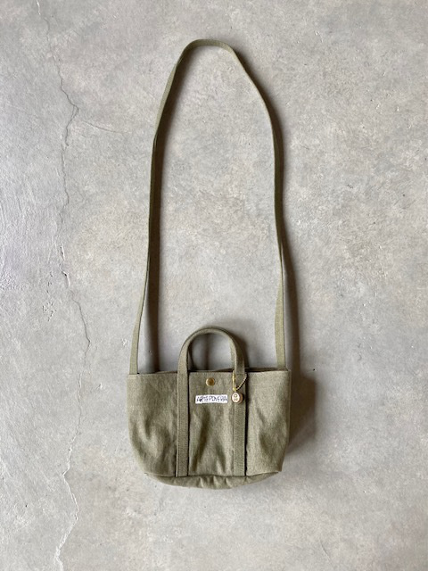 Arte povera チェコ軍ダッフルバック Re-サコッシュ