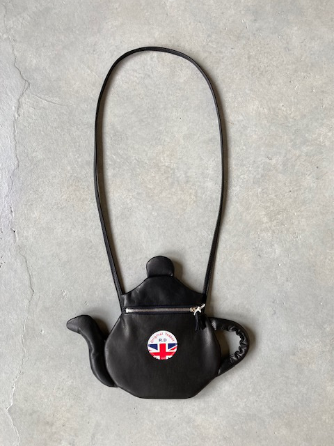 R&D.M.Co- (OLDMAN'S TAILOR)  TEA POT LEATHER SHOULDER BAG