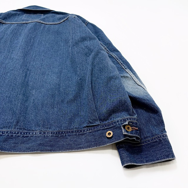 H.UNIT DENIM ZIP WORK JACKET