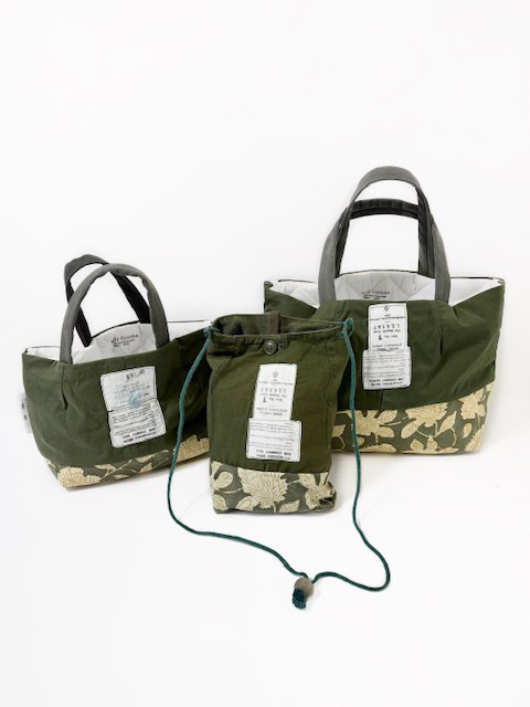 ARTEPOVERA  イギリススモックパーカー 1950  RE-サコッシュ & RE-トートBAG