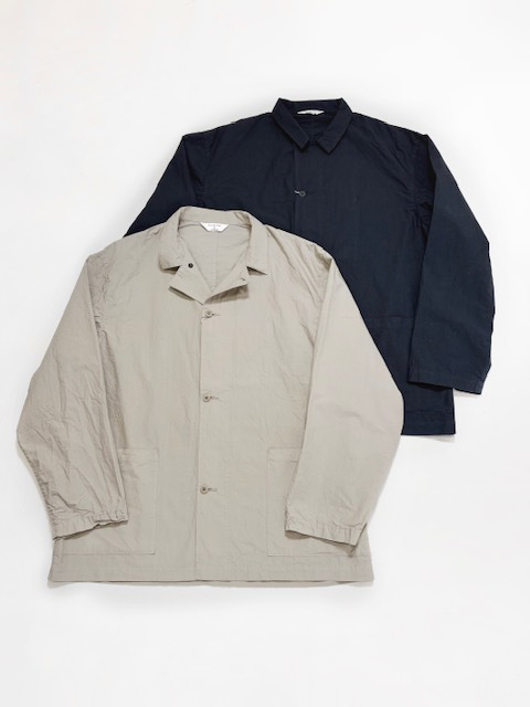 STILL BY HAND  タイプライターコットン  カバーオールシャツ