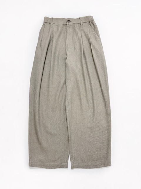 JOHNBULL  リネンミックス2タックパンツ