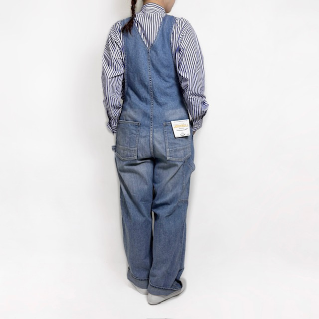 JOHNBULL ライトオンスデニム OVERALL