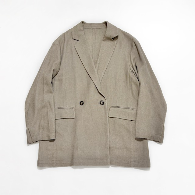 JOHNBULL リネンミックスダブルジャケット