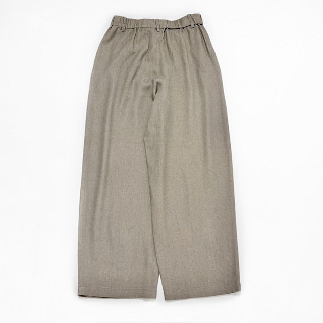 JOHNBULL リネンミックス2タックパンツ