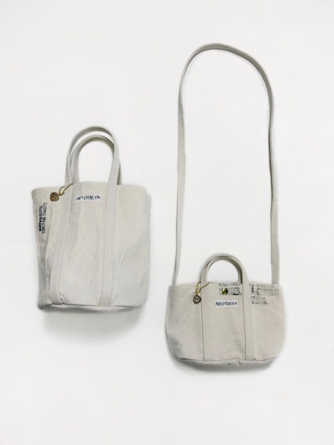 ARTEPOVERA  USED USランドリーバッグ  RE-ラウンドBAG &RE-サコッシュ