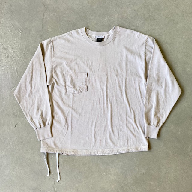 SiSii × HESTRADA Gee-Wiz LONG SLEEVE SWITCH POCKET TEE