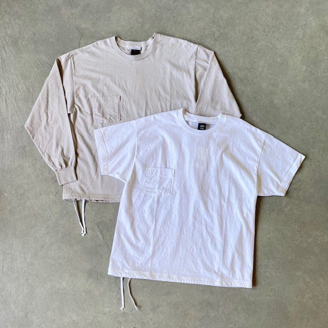 SiSii × HESTRADA Gee-Wiz LONG SLEEVE SWITCH POCKET TEE