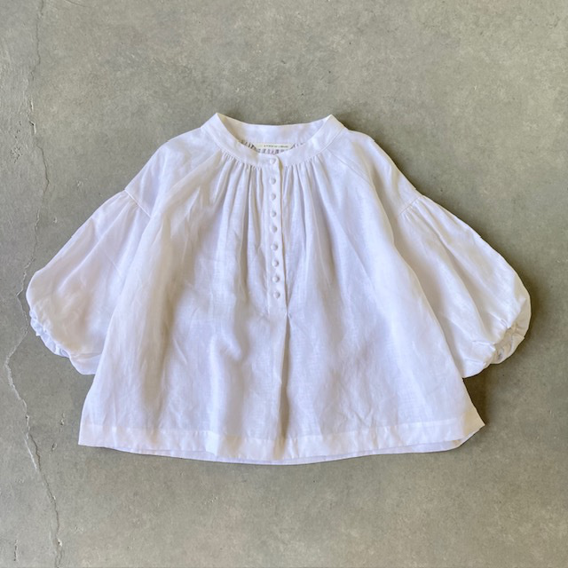 A PIECE OF LIBRARY スタンダードリネンモナミブラウス