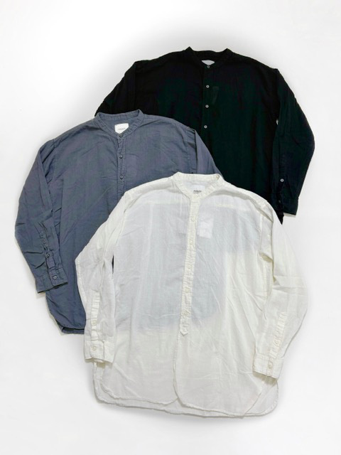 ARMEN  30s GAUZE OVERDYE UTILITY SHIRT