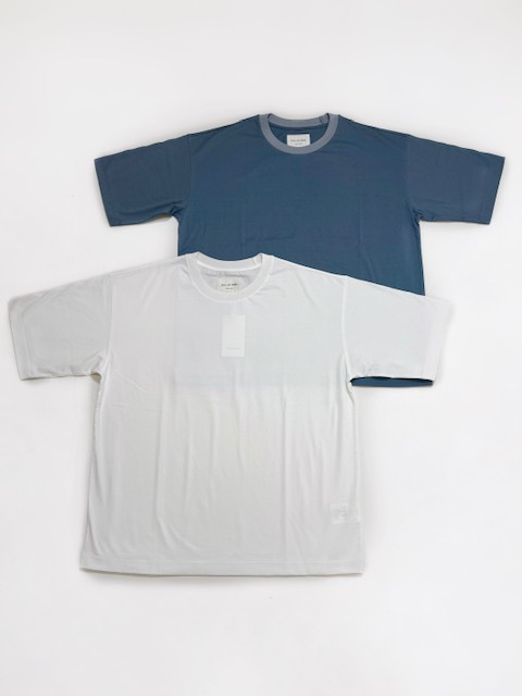 STILL BY HAND ニットリブT-シャツ