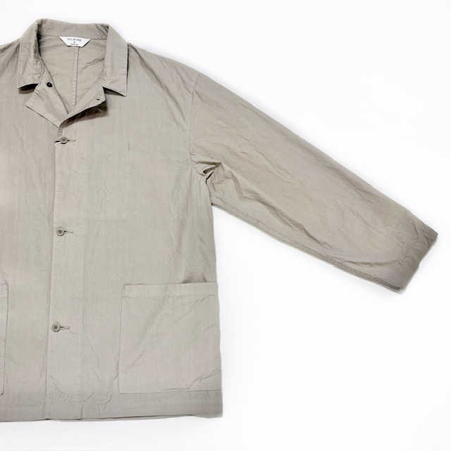 STILL BY HAND タイプライターコットンカバーオールシャツ