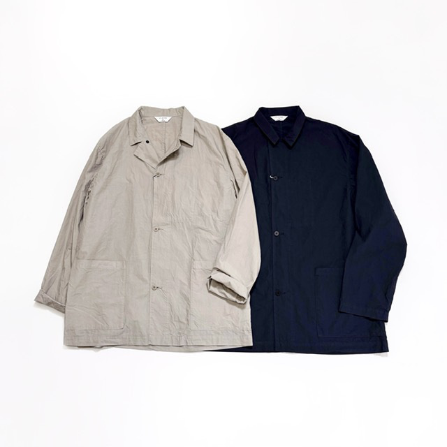 STILL BY HAND タイプライターコットンカバーオールシャツ