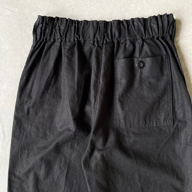 D.M.G リネンコットンキャンバス  ストレートイージーパンツ