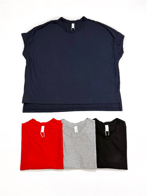 PRIT  強撚度詰天竺  ショートスリーブプルオーバー