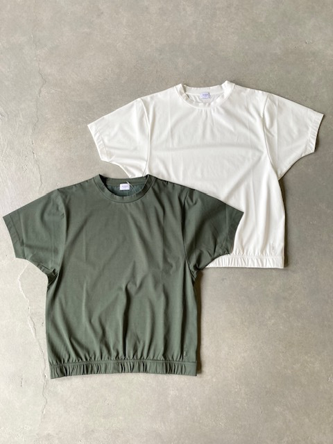 IKITSUKE ギャザーTシャツ