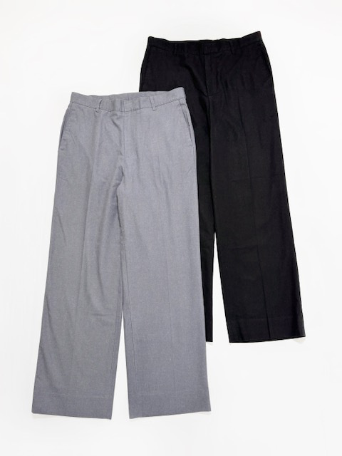 JOHNBULL リネンミックスシャンブレー アクションスラックス