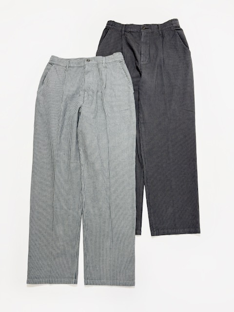 JOHNBULL  ストライプリネンコットンイージーパンツ