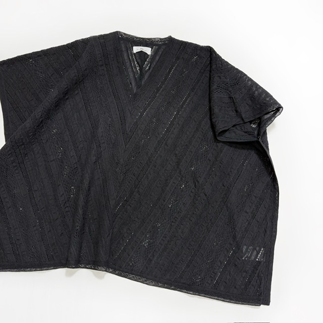 SOIL VOILE ALL LACE PONCHO