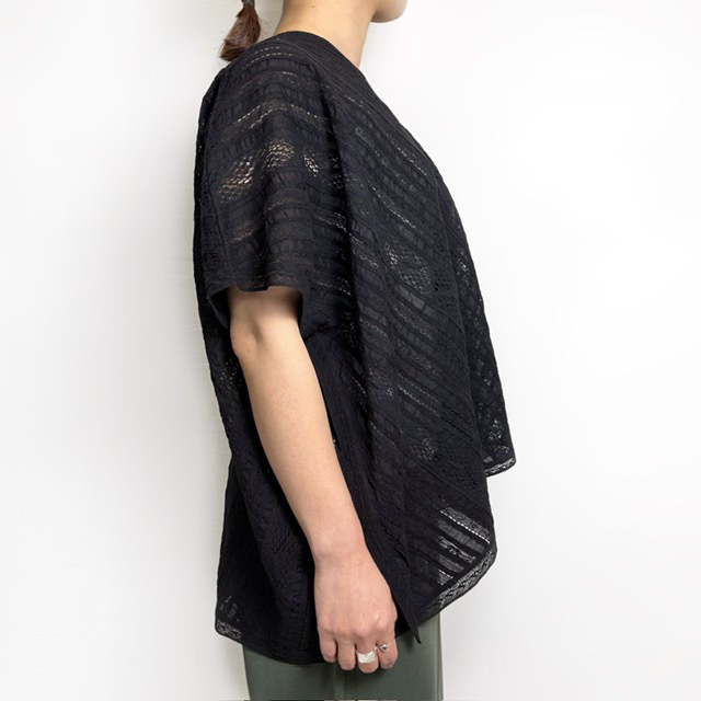 SOIL VOILE ALL LACE PONCHO