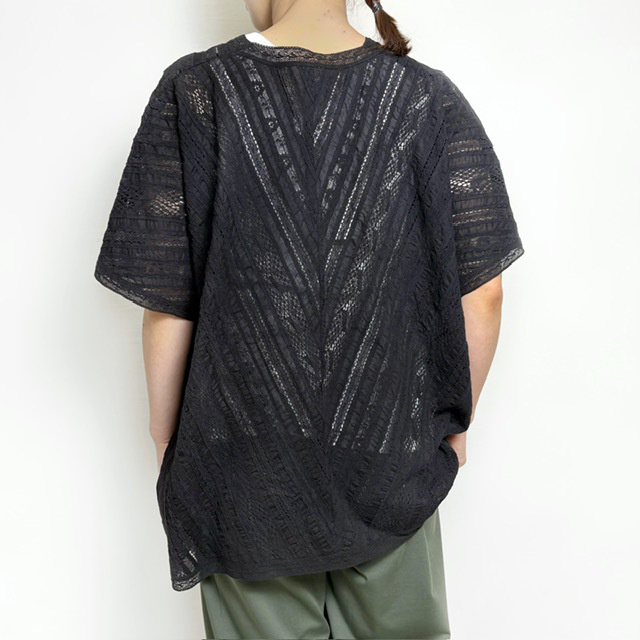 SOIL VOILE ALL LACE PONCHO