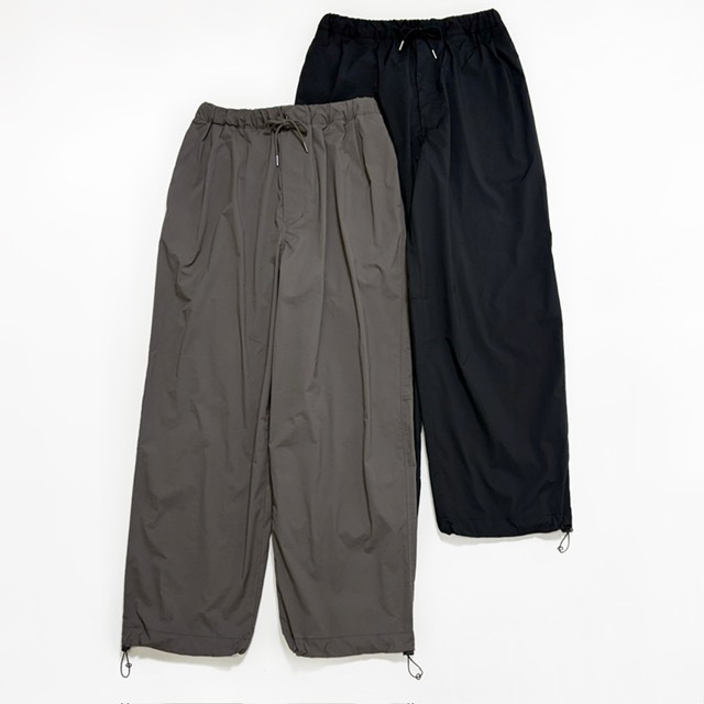 STILL BY HAND ナイロンイージーパンツ