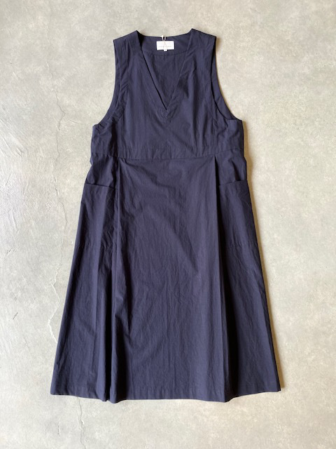 A PIECE OF LIBRARY  ファインコットンハリスワンピース