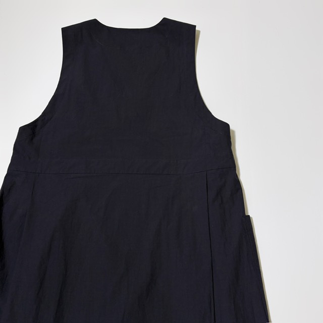 A PIECE OF LIBRARY ファインコットンハリスワンピース