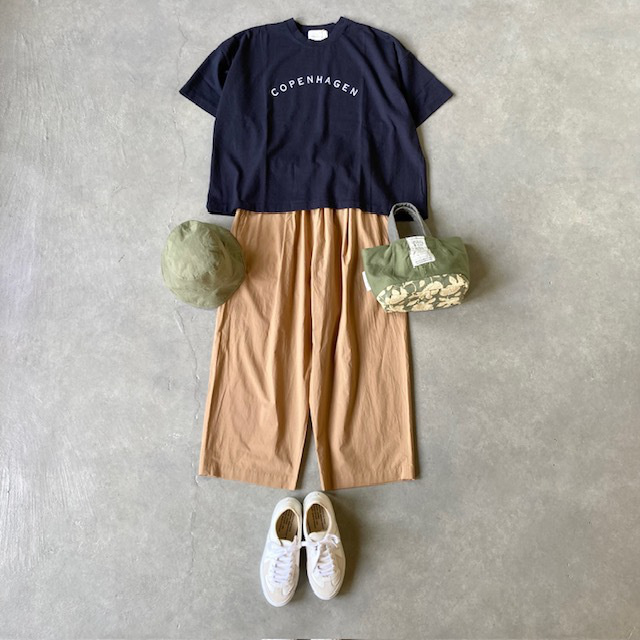 A PIECE OF LIBRARY ファインコットンエヴァーパンツ