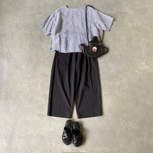 A PIECE OF LIBRARY ファインコットンエヴァーパンツ