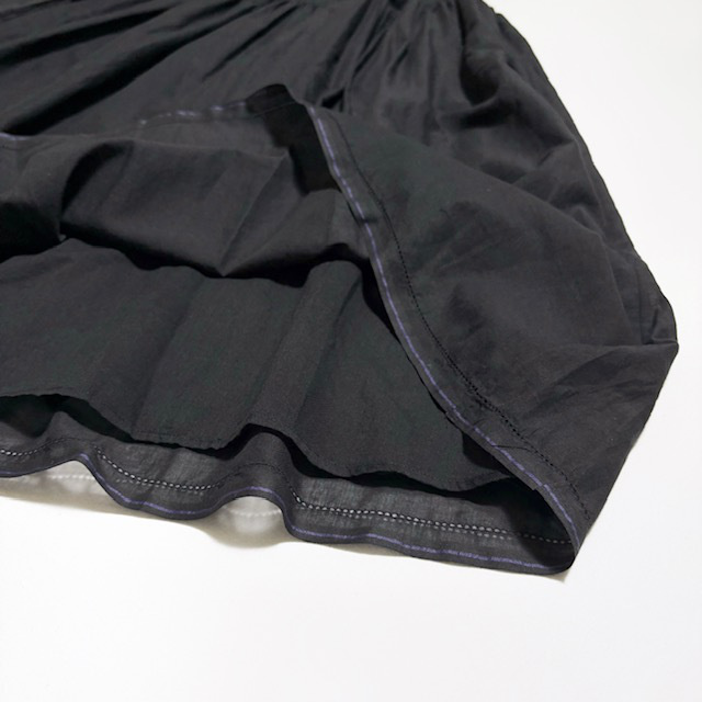 SOIL SUPER FINE VOIL with SELVEGE GATHERED SKIRT
